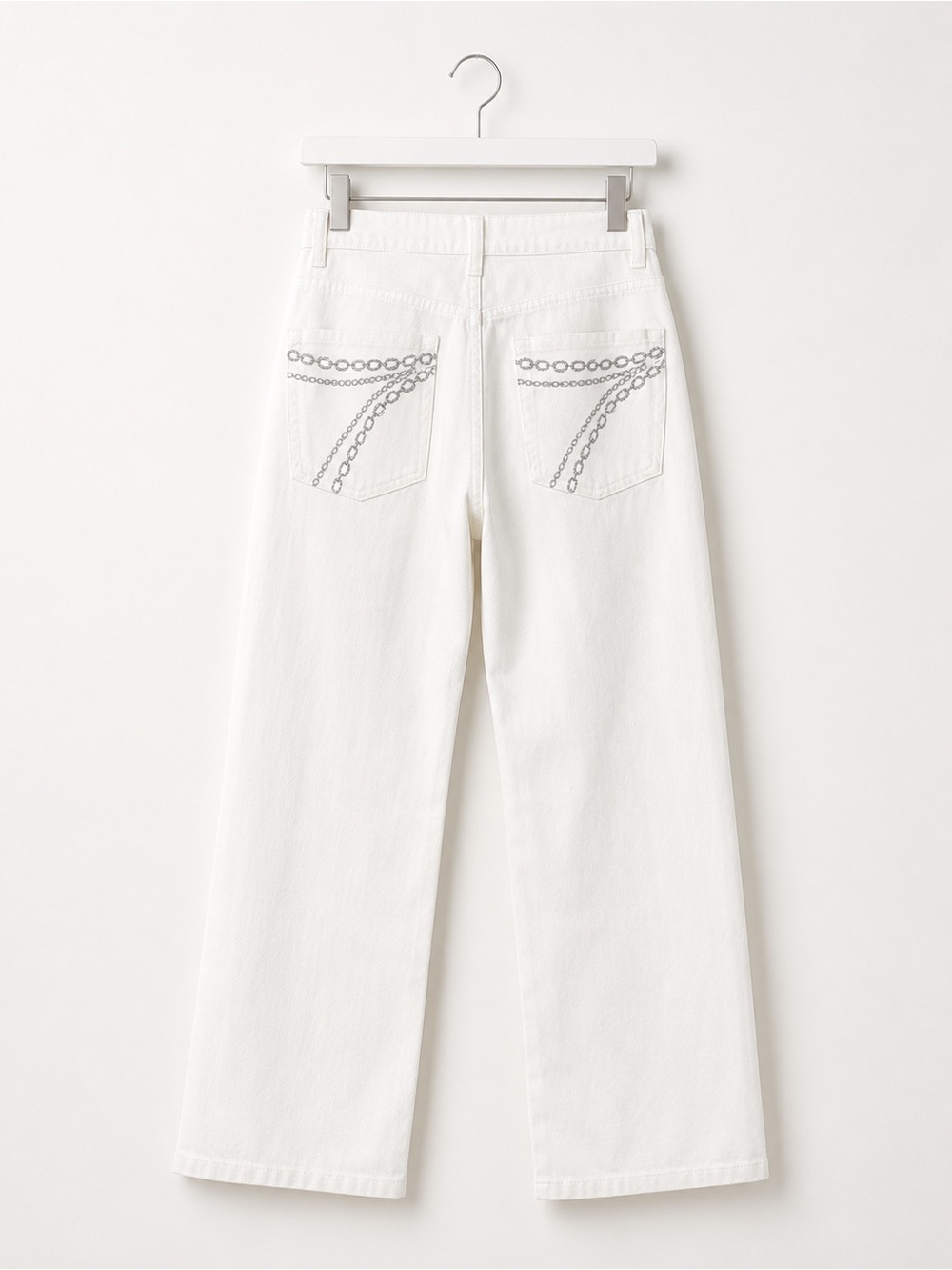 7 For All Mankind White Dojo Flare Jeans Size 30